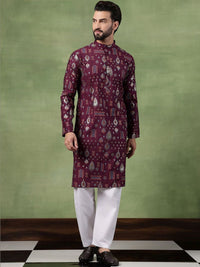SOJANYA Men Bandhani Printed Kurta