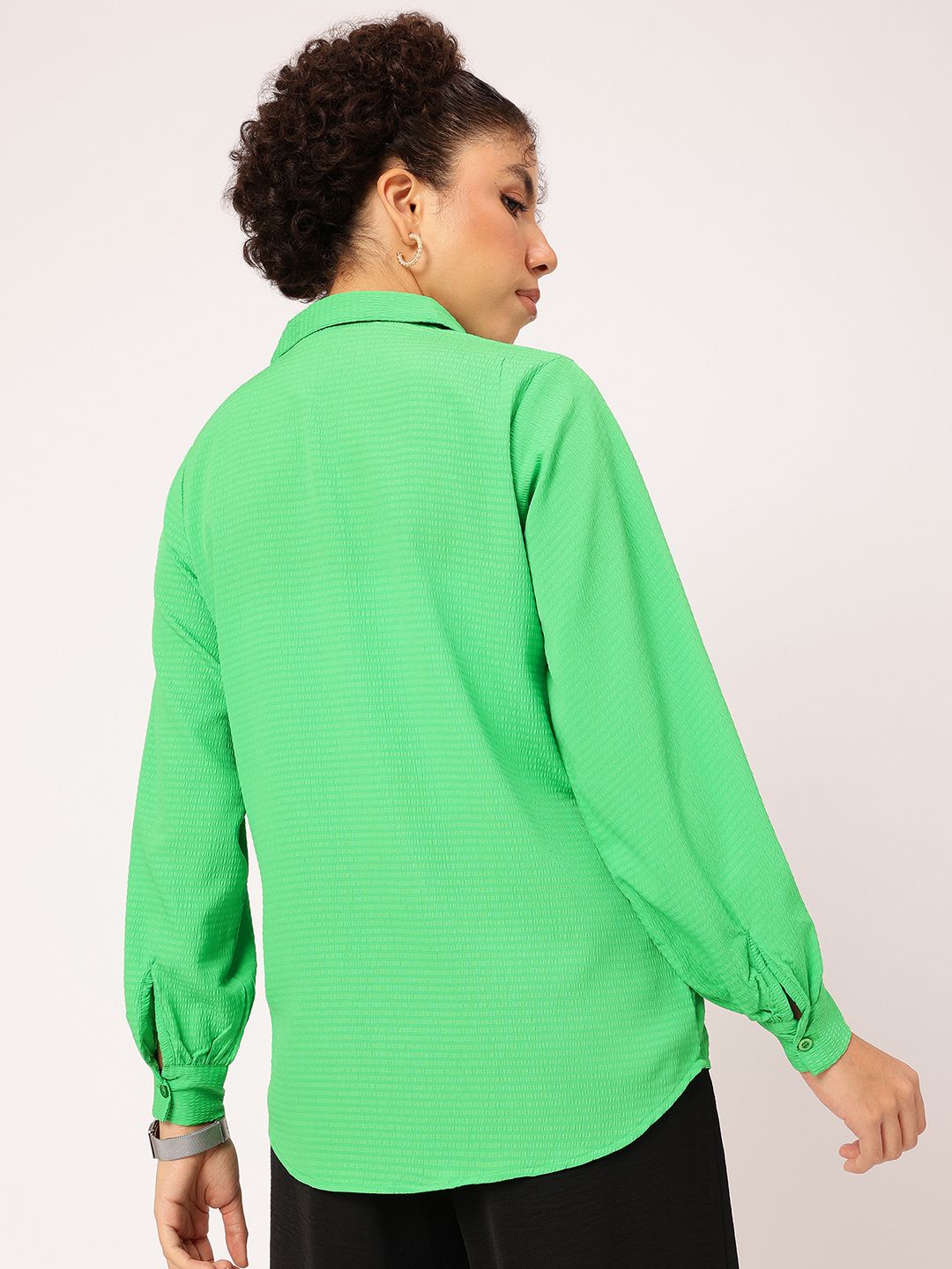 DressBerry Seersucker Vibe Shirt