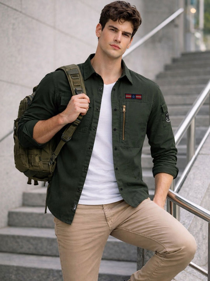 ADRO Men Standard Casual Shirt