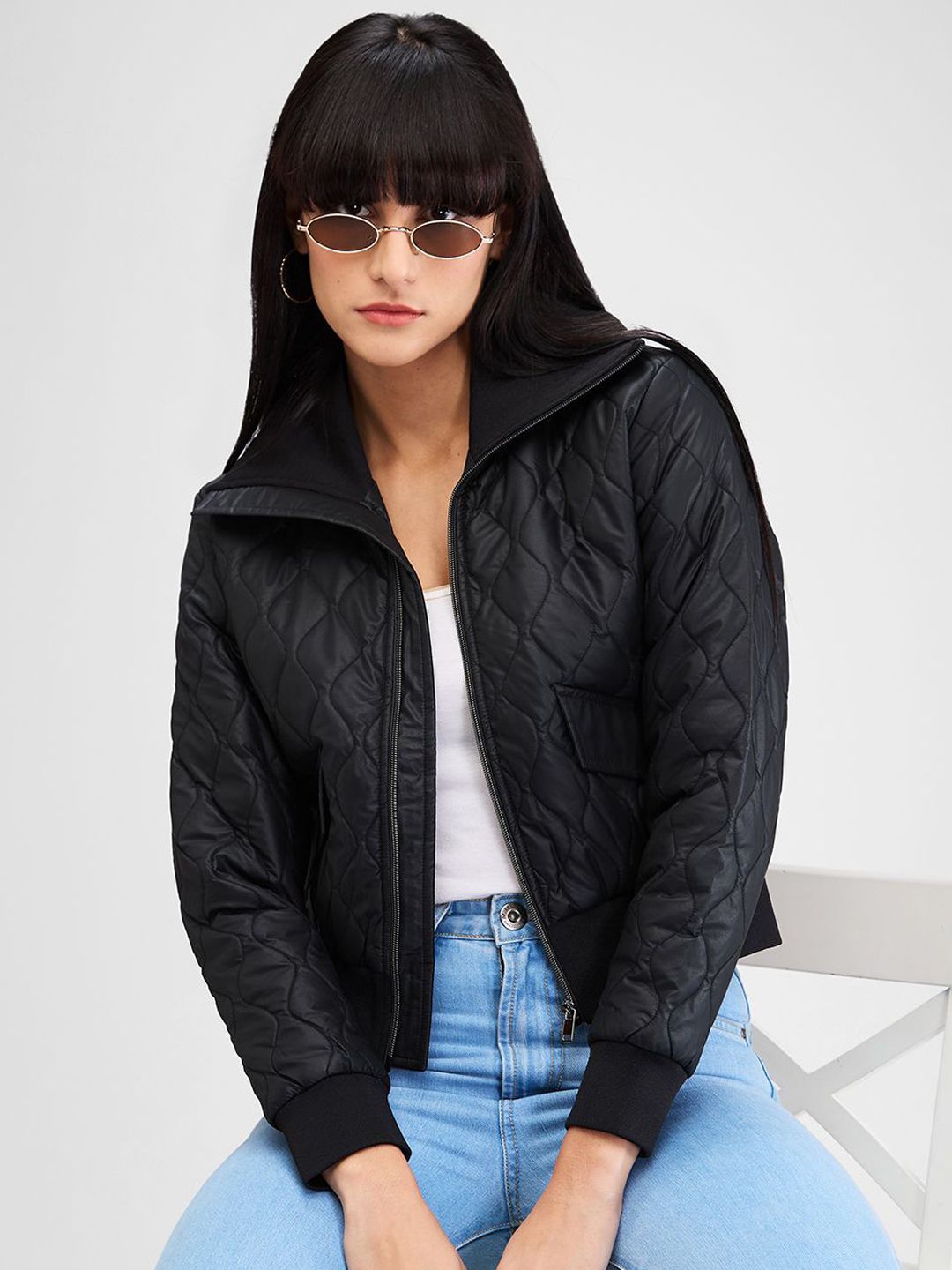 Jaket Quilted Wanita Spykar