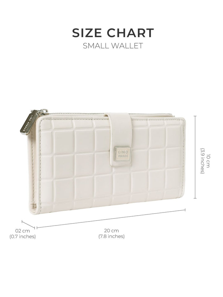Lino Perros Women Quilted Textured Two Fold Wallet