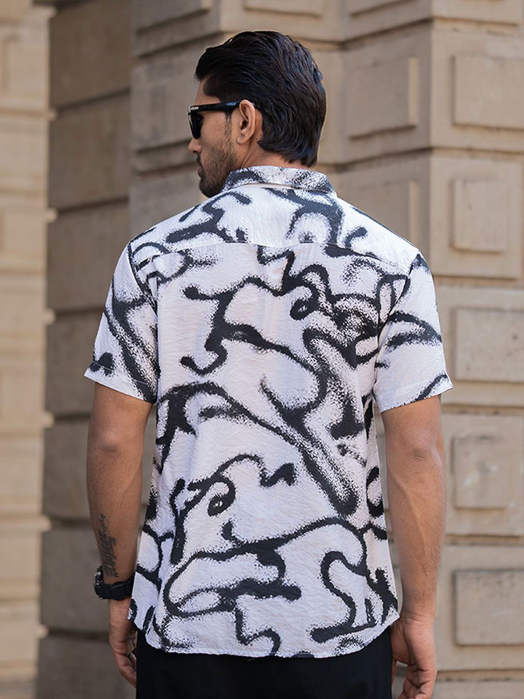 Powerlook Men Floral Opaque Printed Casual Shirt