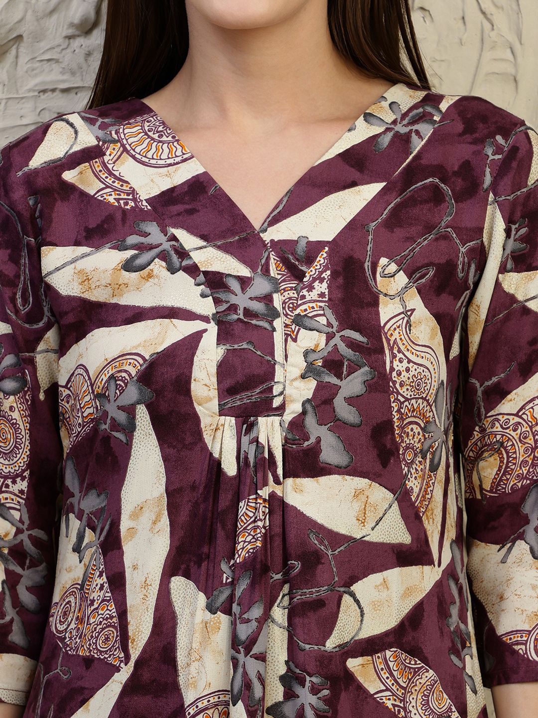 KALINI Women Floral Printed Regular Kurta with Palazzos