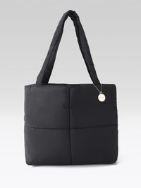 DressBerry Shopper Shoulder Bag with Quilted Detail