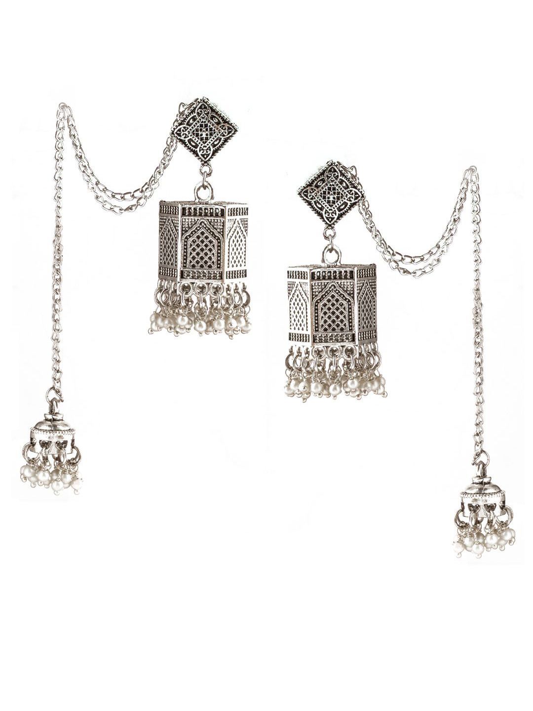 PANASH Contemporary Jhumkas Earrings