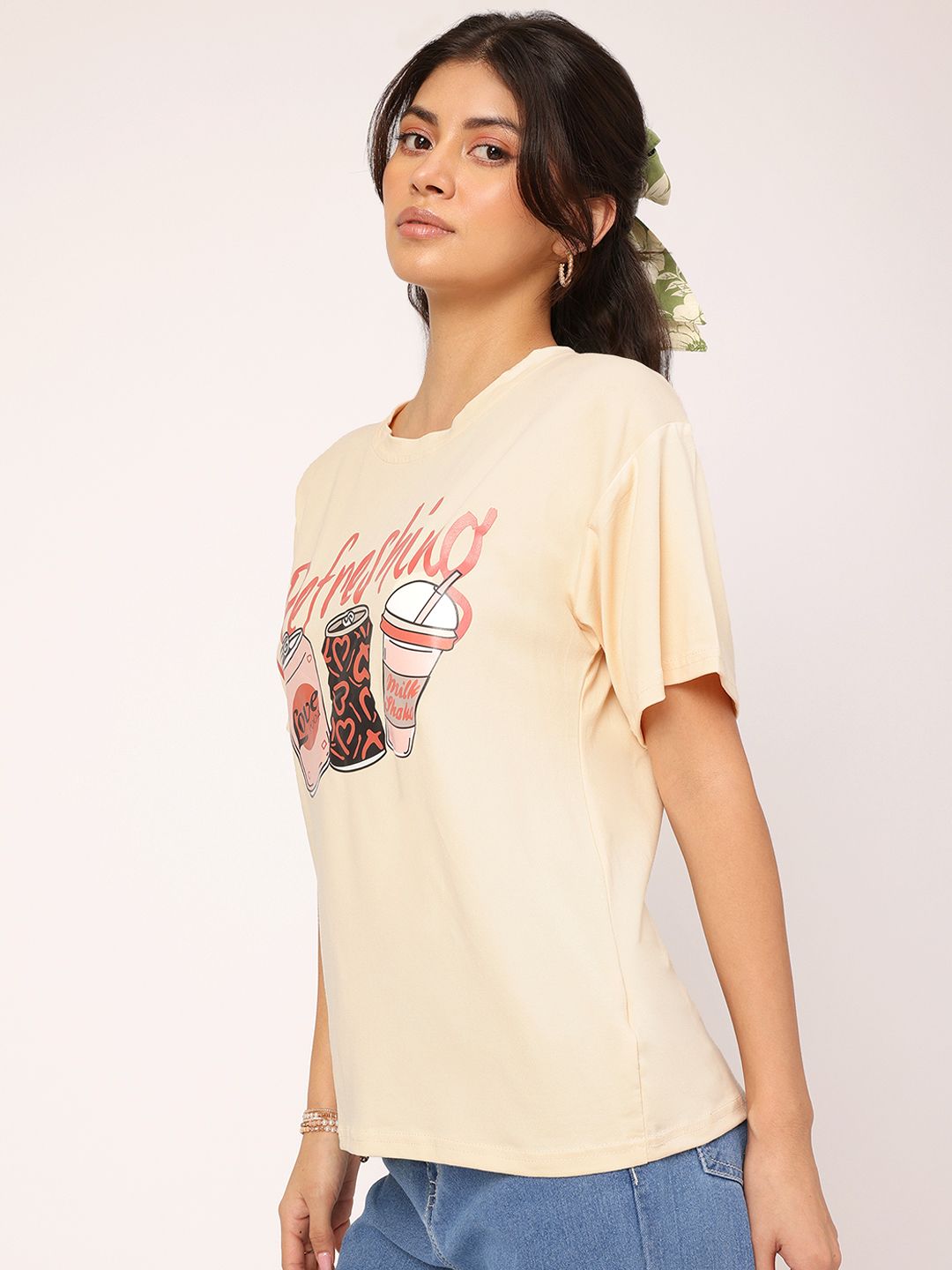 DressBerry Daily Doodles Drop-Shoulder T-shirt