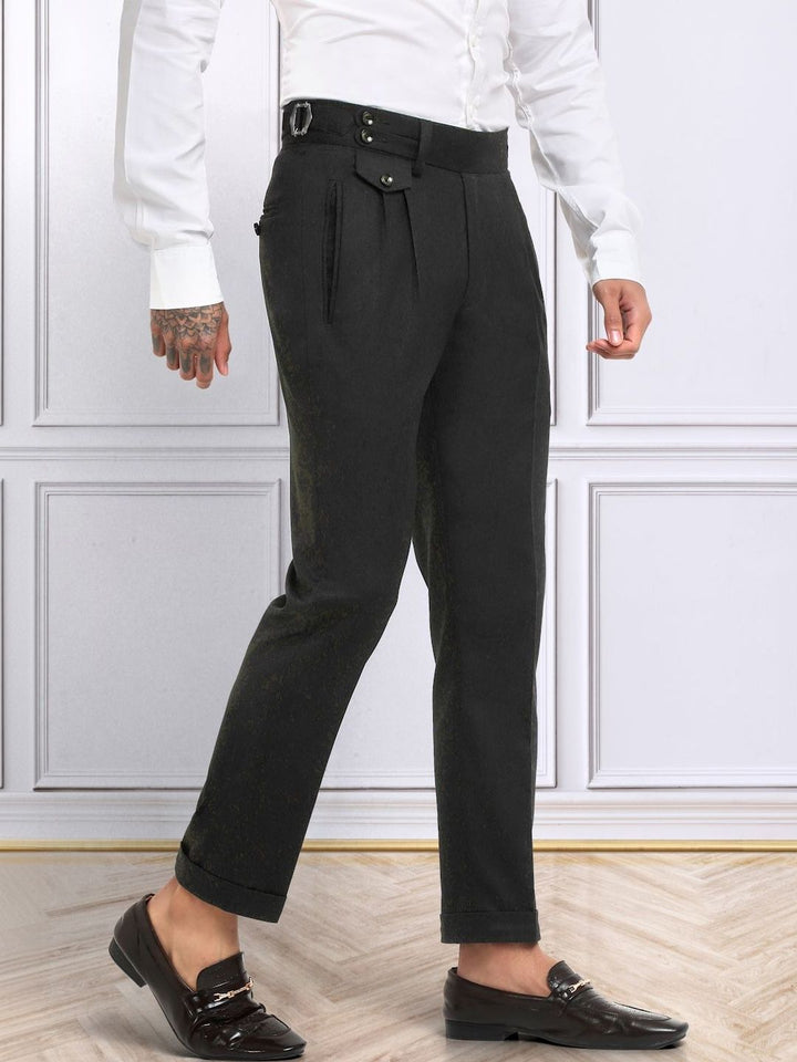 Moda Rapido Men Slim Fit Easy Wash Trousers