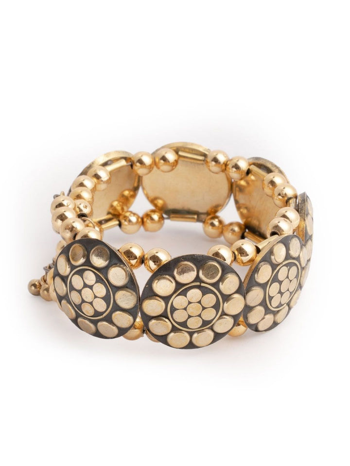 PANASH Gold-Plated Bangle-Style Bracelet