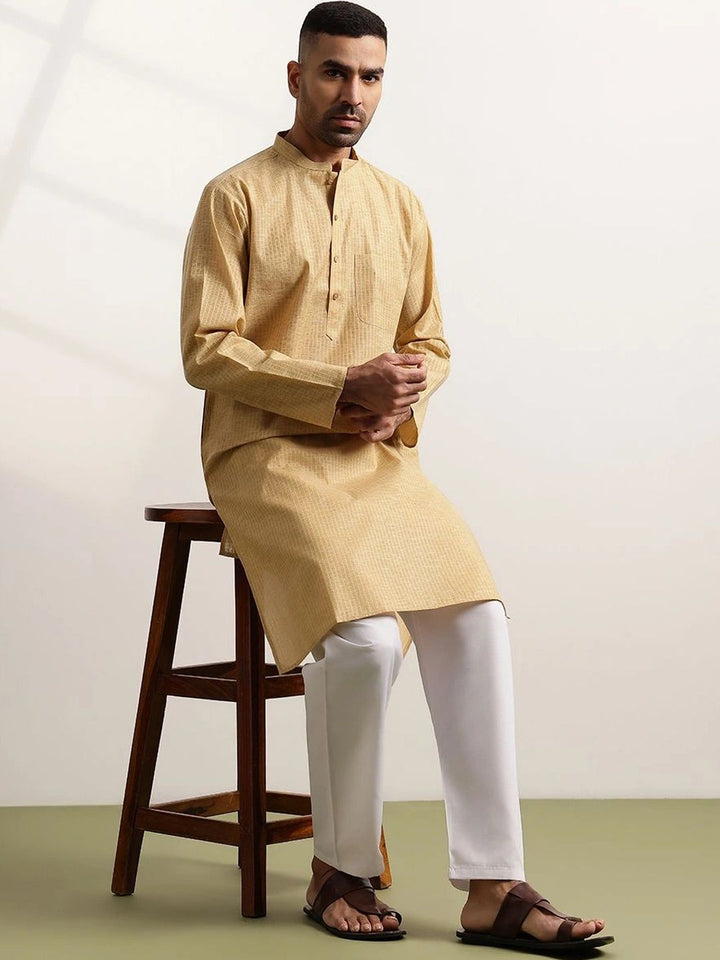 Anouk Men Regular Pure Cotton Kurta with Pyjamas