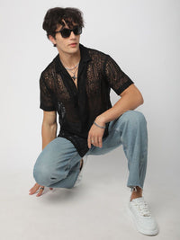 VASTRADO Men Classic Tartan Checks Opaque Casual Shirt