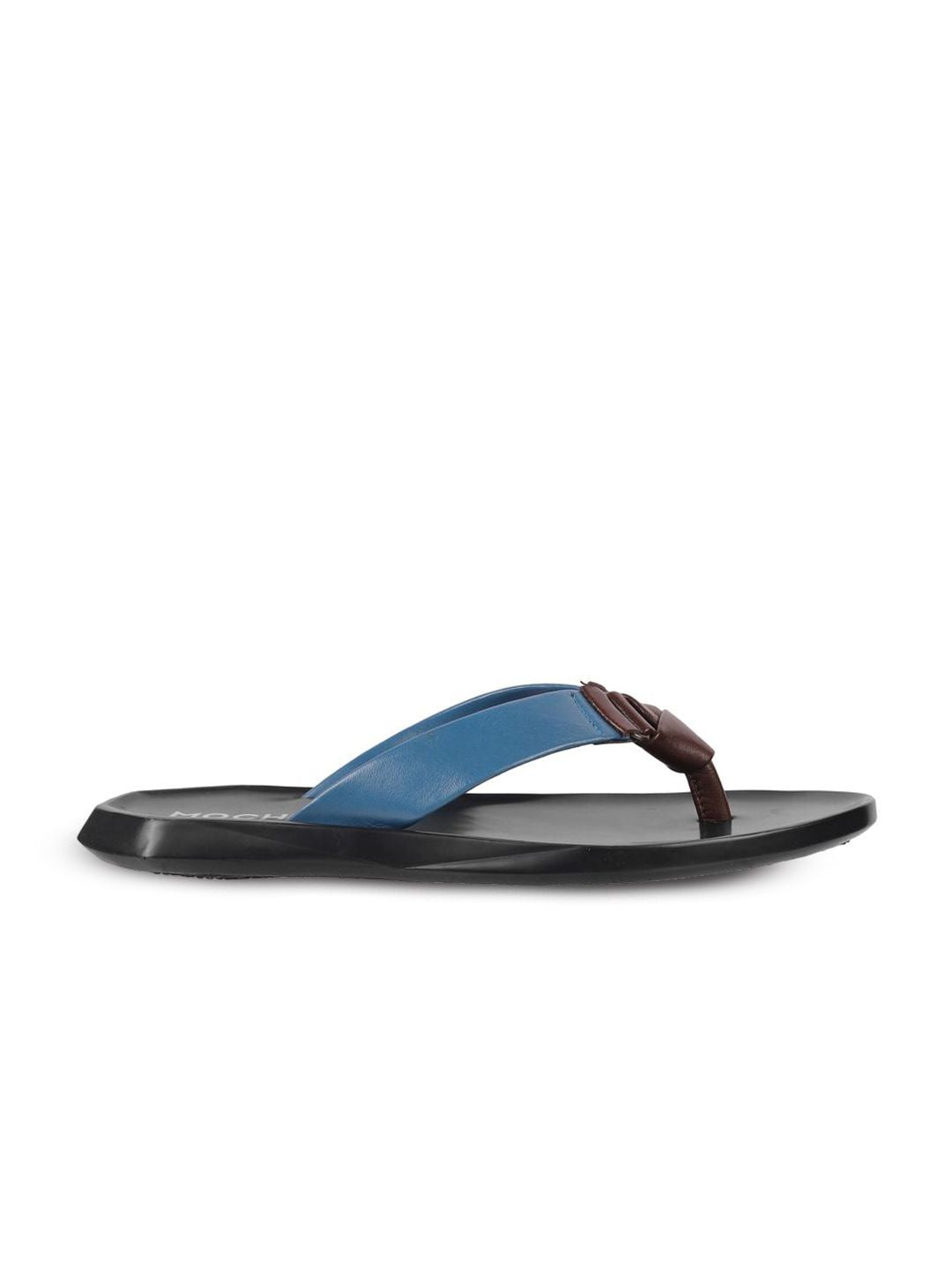 Mochi Men Leather Slip-On Comfort Sandals