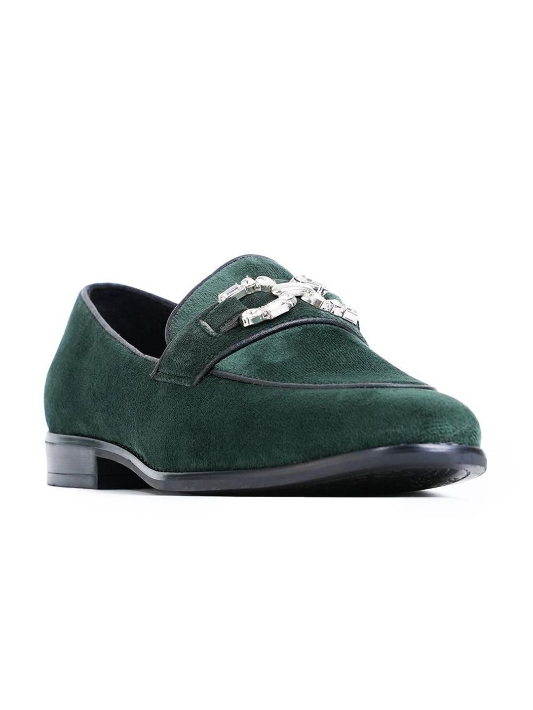 MONKSTORY Men Round Toe Slip-On Loafers