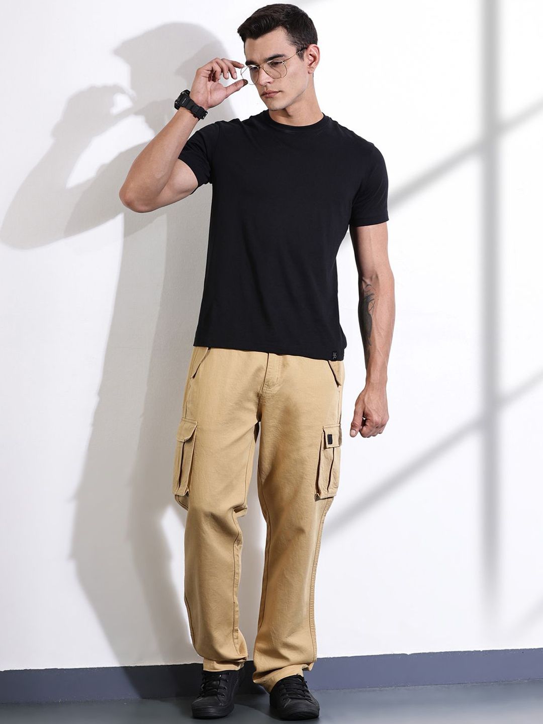 Thomas Scott Men Smart Cargos Trousers