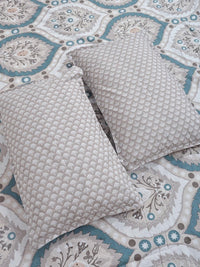 KLOTTHE Polycotton Bedsheet with 2 Pillow Covers