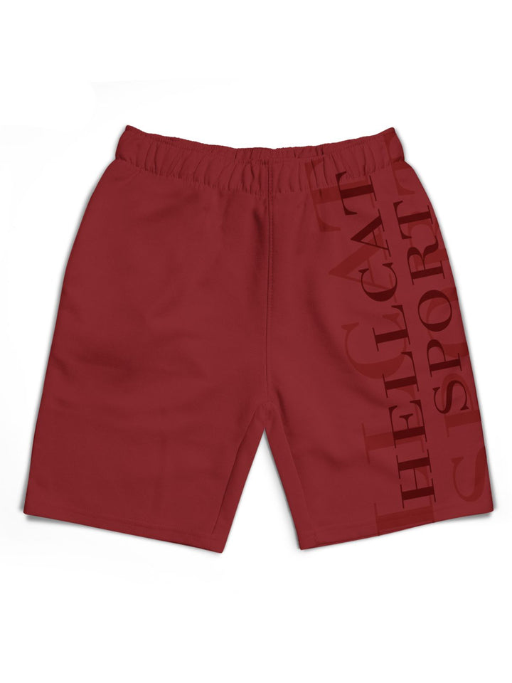 HELLCAT Boys Typography Printed Shorts