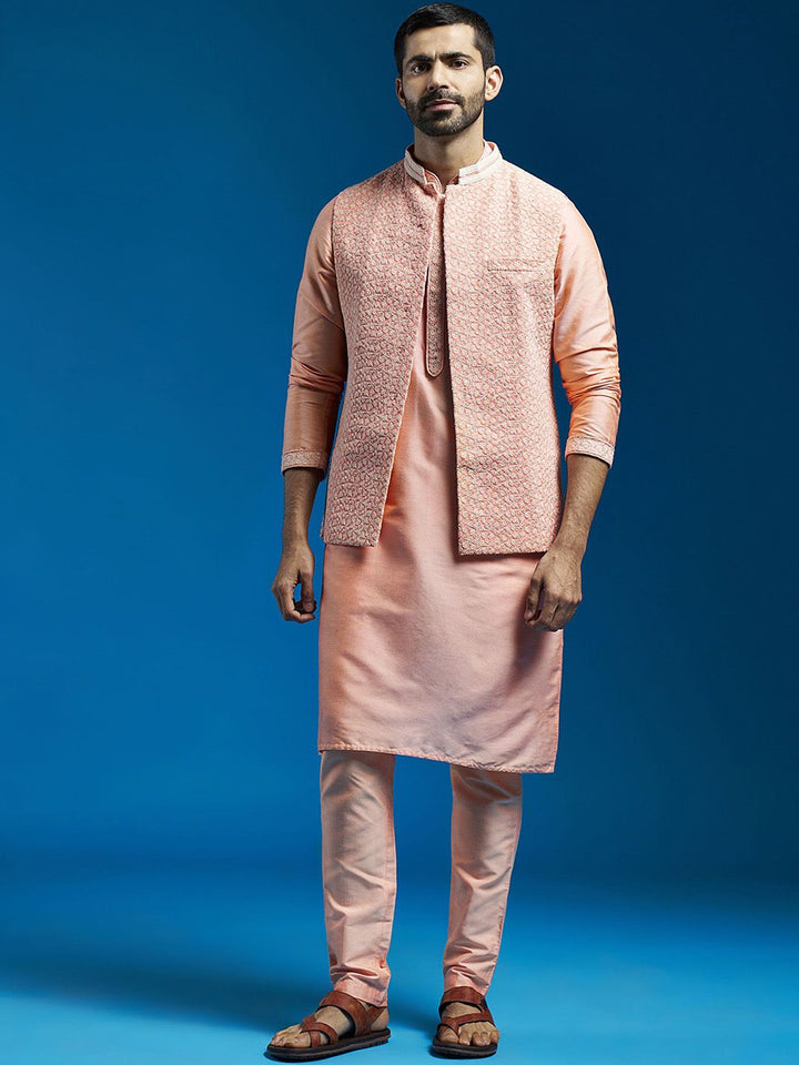 Vastramay Men Jaket Nehru Bersulam
