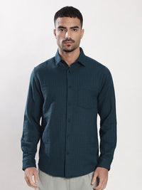 Bene Kleed Regular Fit Textured Casual Shirt