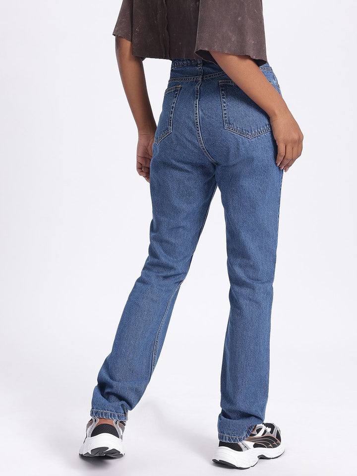 DressBerry Women Timeless Straight Fit Jeans