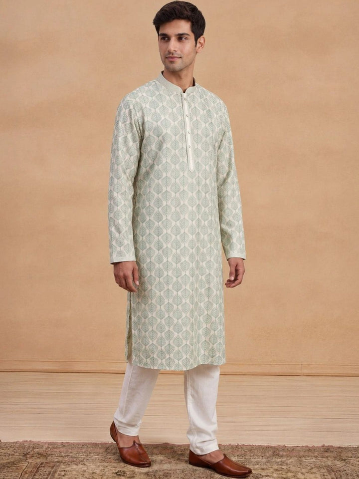Rumah Chikankari Men Kurta