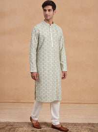 Rumah Chikankari Men Kurta