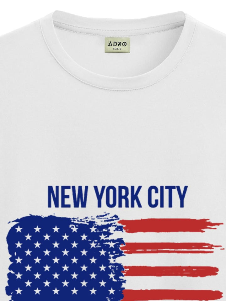 ADRO Men White Tshirts