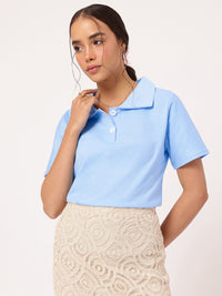 DressBerry Edgy Kawaii Polo Neck T-shirt