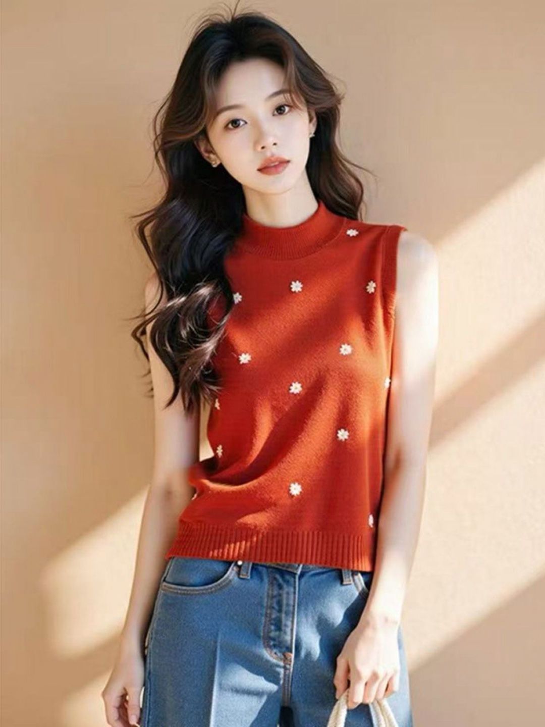 DressBerry Round Neck Cotton T-shirt