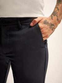 THE BEAR HOUSE Men Slim Fit Chinos Trousers