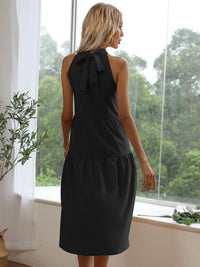 DressBerry Halter Neck A-Line Mini Dress