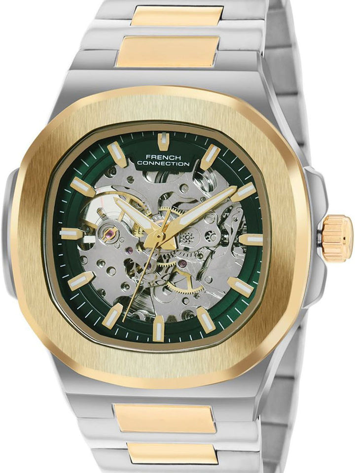 French Connection Men Stainless Steel Straps Analogue Automatic Motion Watch FCN0149NTM