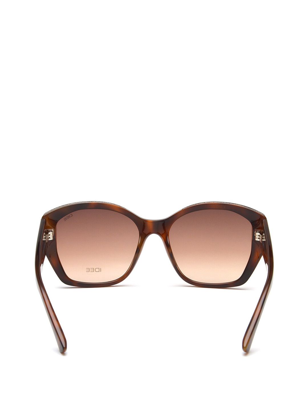 Idee wanita cermin mata hitam cateye dengan lensa terlindung UV