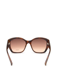 Idee wanita cermin mata hitam cateye dengan lensa terlindung UV