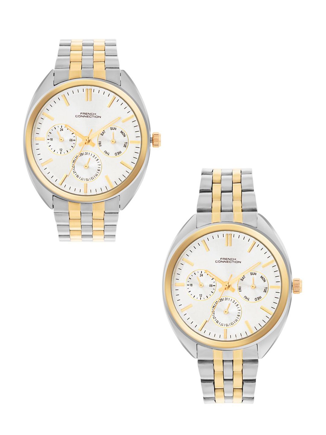 Sambungan Perancis Sambungan Analog Multi Function Watches FCN0113TM