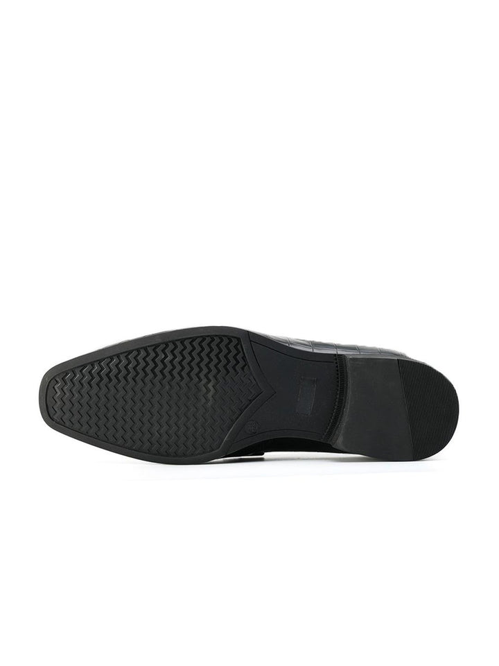 MONKSTORY Men Textured Formal Loafers