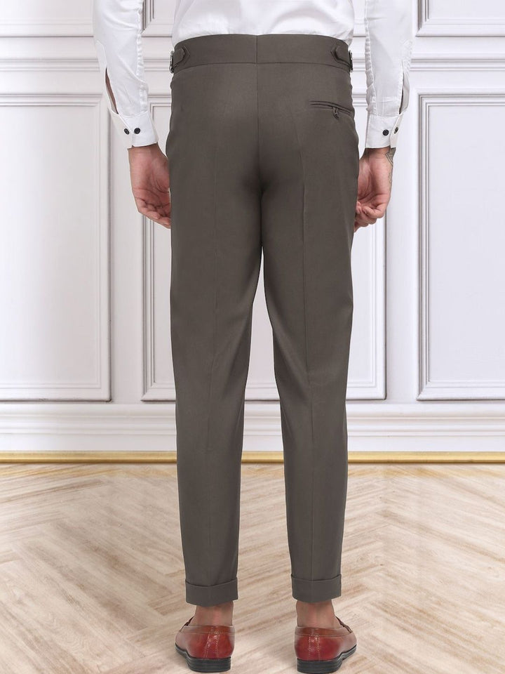 Moda Rapido Men Slim Fit Easy Wash Trousers