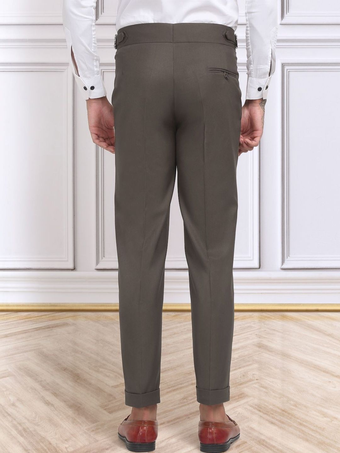 Moda Rapido Men Slim Fit Easy Wash Trousers