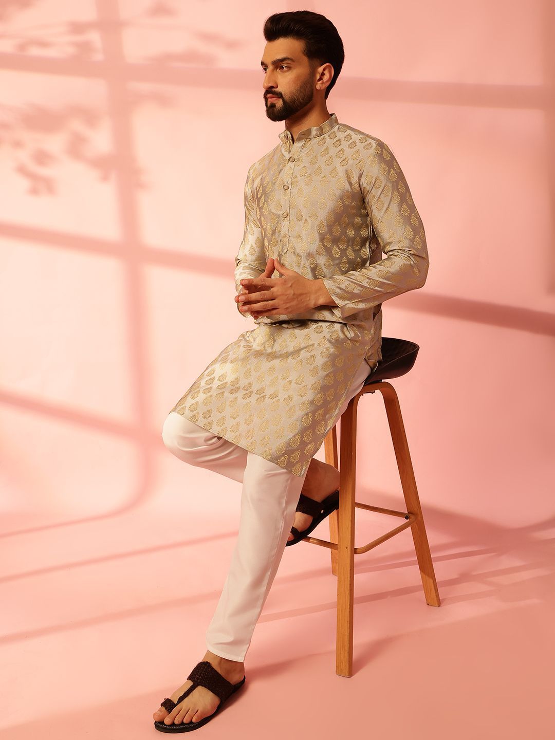 Anouk Men Regular Kurta with Pyjamas