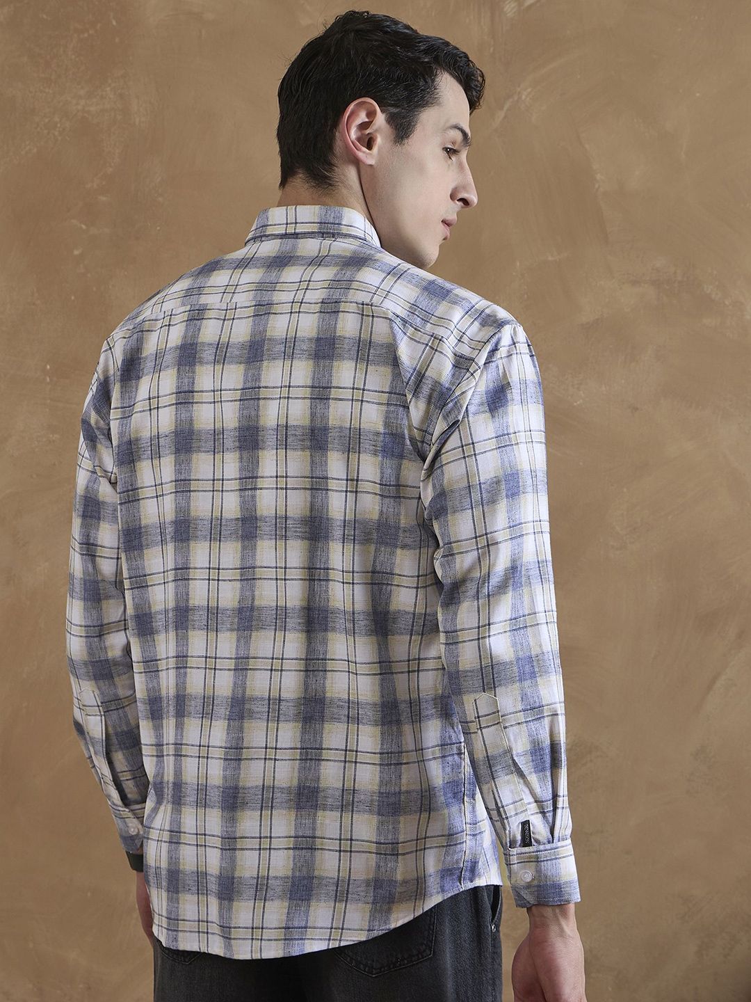 DENNISON Comfort Tartan Checks Casual Shirt