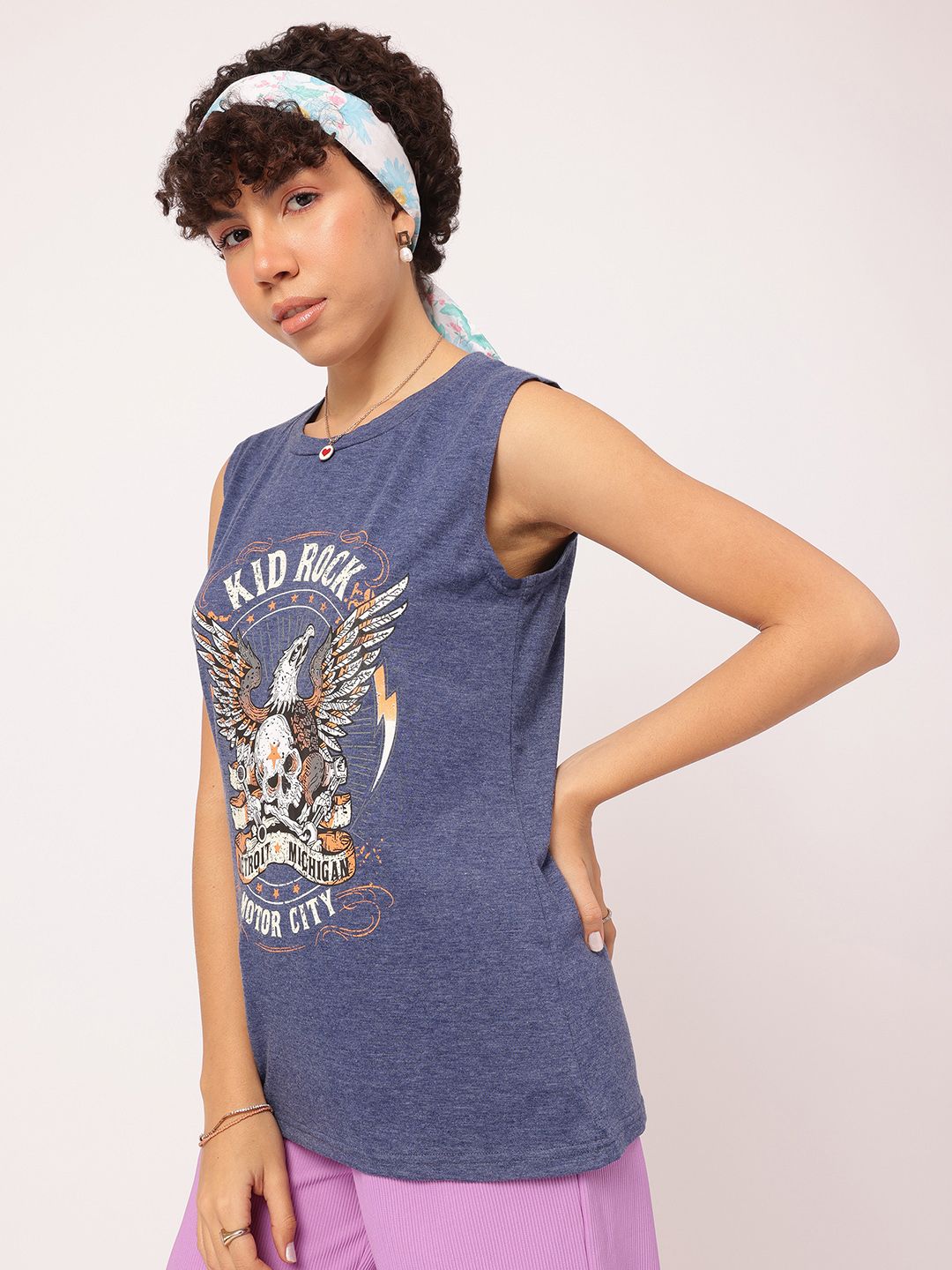 DressBerry Kid Rock Chaos Graphic Print T-shirt