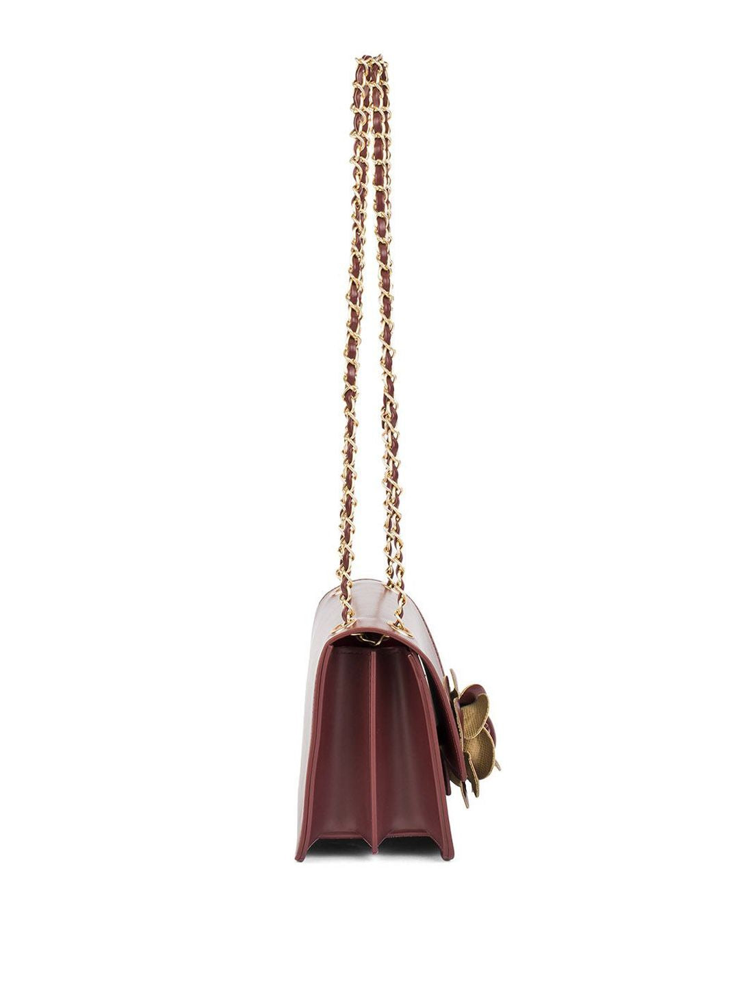 Lino Perros Structured Shoulder Bag with Quilted