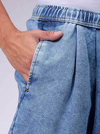 The Indian Garage Co Men Loose Baggy Fit Drop Crotch Harem Jeans
