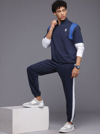 HRX by Hrithik Roshan Colorblocked Detail Lifestyle Tracksuits