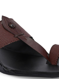 House of Pataudi Men Casual Slip On Kolhapuris