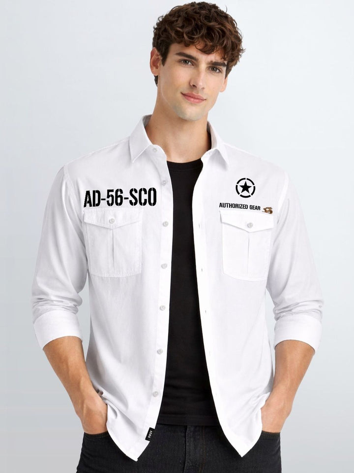 ADRO Men Standard Printed Casual Shirt