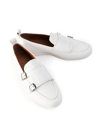 MONKSTORY Yacht Club Double Monk Slip-On - Putih