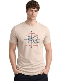 ADRO Men Typography Printed T-shirt