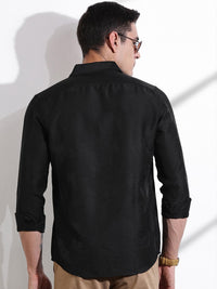 Thomas Scott Men Classic Slim Fit Opaque Casual Shirt