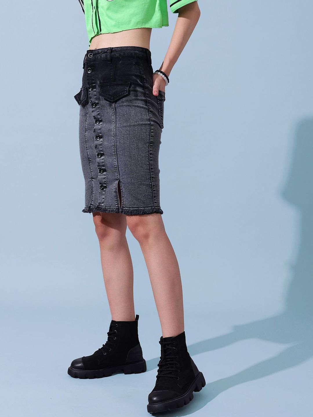 STREET 9 Pencil Knee-Length Skirts