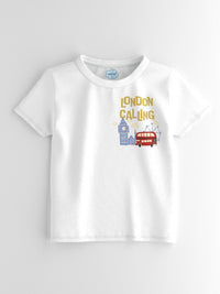 Nauti Nati Boys Graphic Printed Cotton T-Shirt And Striped Shorts