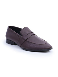 MONKSTORY Men Brown PU Loafers